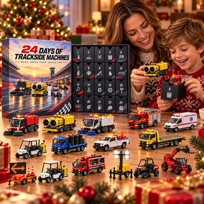 🏁 Who Keeps the Race Alive?! 🔧 2026 Trackside Machines Advent Calendar – 24 Days of Racing's Unsung Heroes!