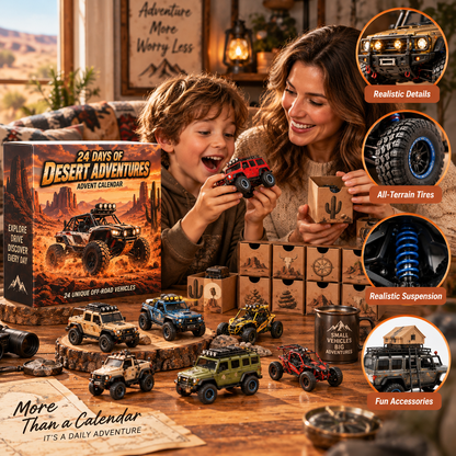 🏜️ Born to Explore🚙 2026 – 24 Days of Off-Road Freedom & Collectible Rides!