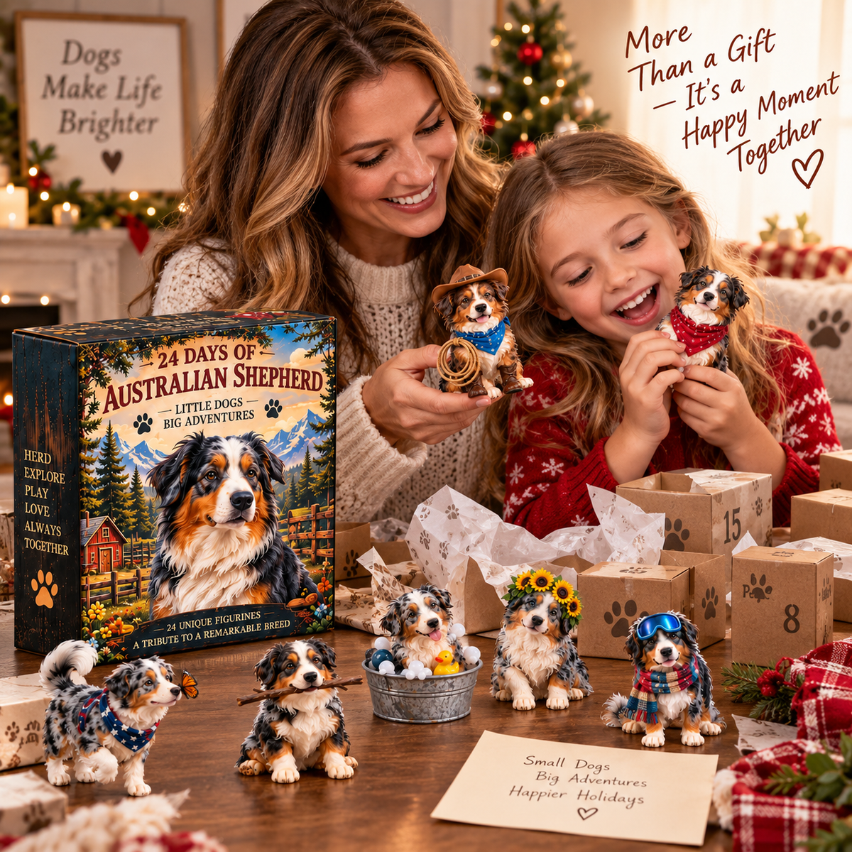 🐾 24 Days of Australian Shepherds — 24 Little Aussies, 24 Big Personalities