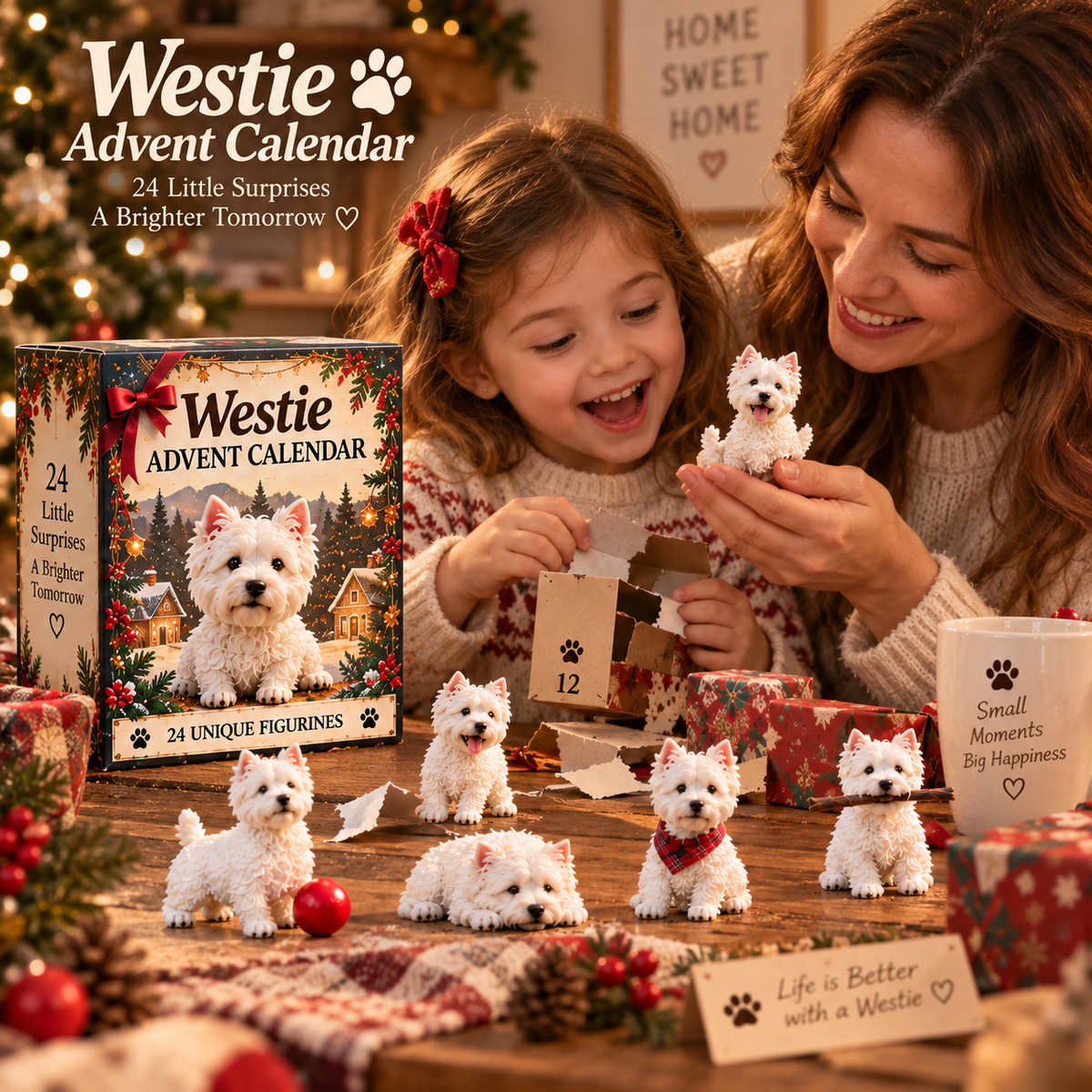 🐾 24 Days of Westies — 24 Little Personalities, One Big Love