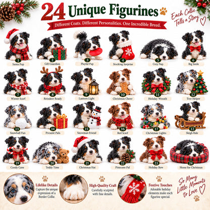 🐾 Ready for 24 Days of Border Collie Magic?! 🎄 2026 Advent Calendar – 24 Unique Paws & Personalities!
