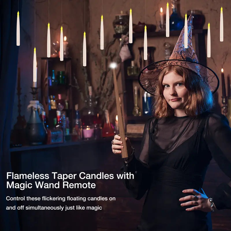 Halloween Floating Flameless Candle