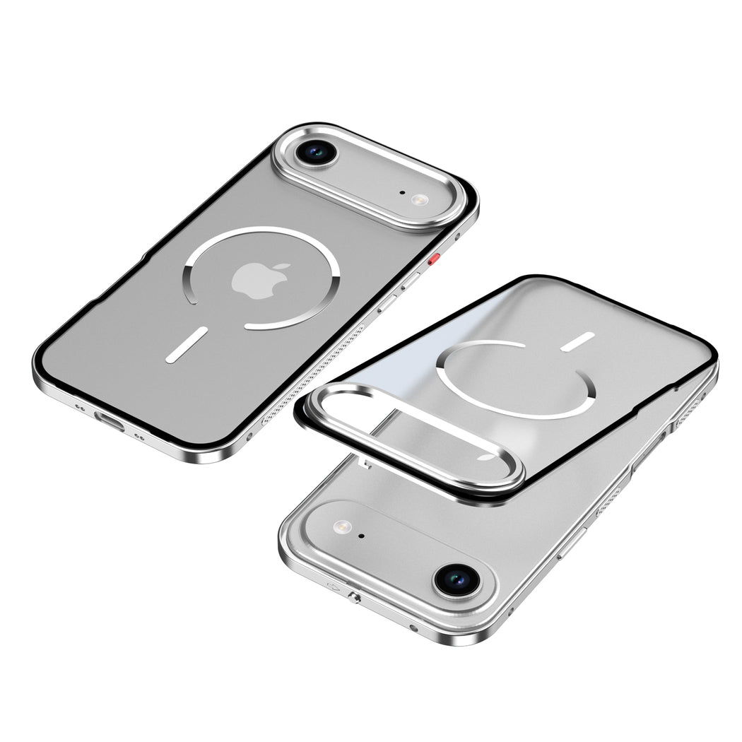 For iPhone 18 Pro Max Magnetic Metal Armor Case – Slim Premium Protection