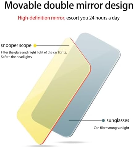 ✨Last Day 50% OFF🔥Dual-Lens Anti-Glare Car Visor 🕶️
