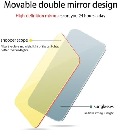 ✨Last Day 50% OFF🔥Dual-Lens Anti-Glare Car Visor 🕶️