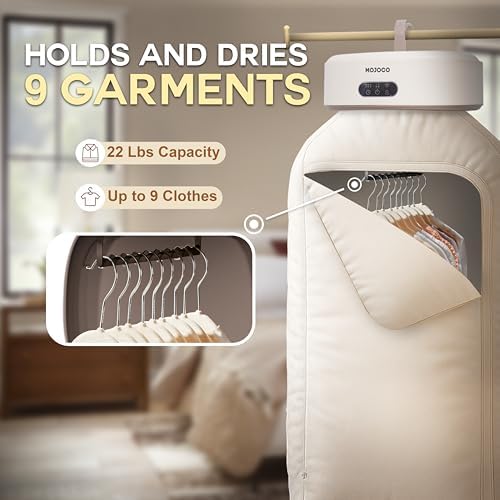 👕 Portable Clothes Dryer – 600W Compact Dryer for Apartments & Travel