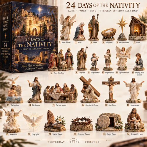 ✨ 24 Days With Jesus – A Journey of Faith, Love & Hope