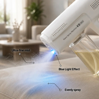 Blue Light Anti-Mite Probiotic Odor Eliminator Spray Gun