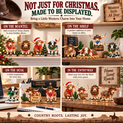 🤠⭐ More Than Christmas — 24 Texas Longhorn Collectibles for Every Cowboy Heart
