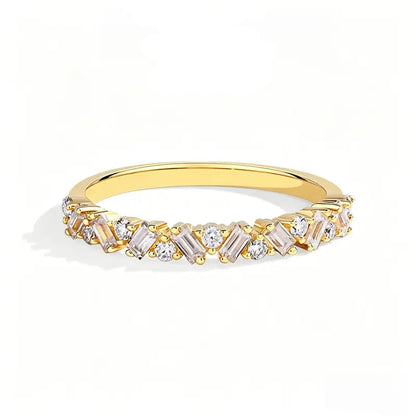 Luxury Marquise Cut Engagement Ring Set for Women – 2PCS 5A CZ Wedding & Promise Rings