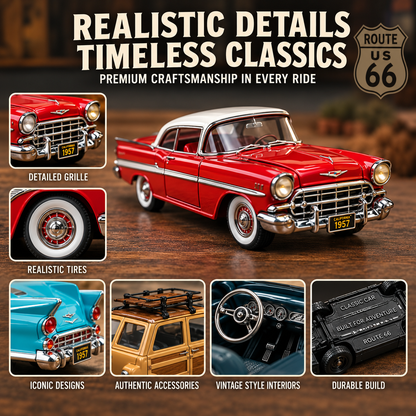 🏜️ Route 66 Centennial 1926–2026 – 24 Classic Cars, 100 Years of American Road Trips!