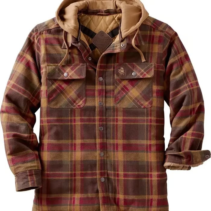🔥❄️Mountain-Tested Warmth | Concealed Carry Hooded Flannel💥🔫(📦Buy 2 Free Shipping)