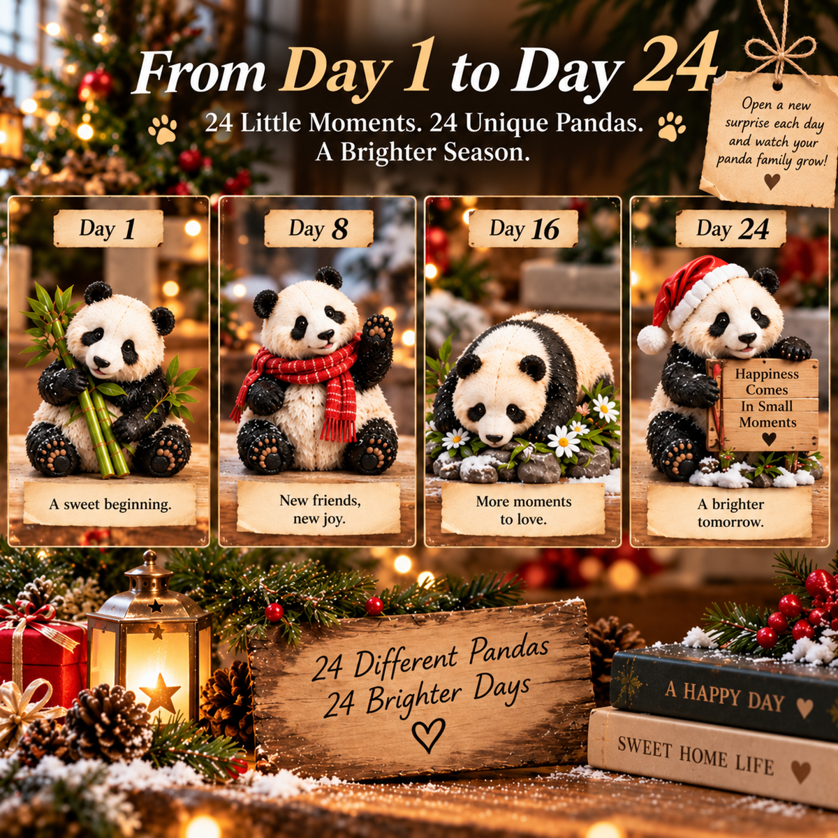🐼 24 Days of Panda – 24 Little Moments, A Brighter Christmas