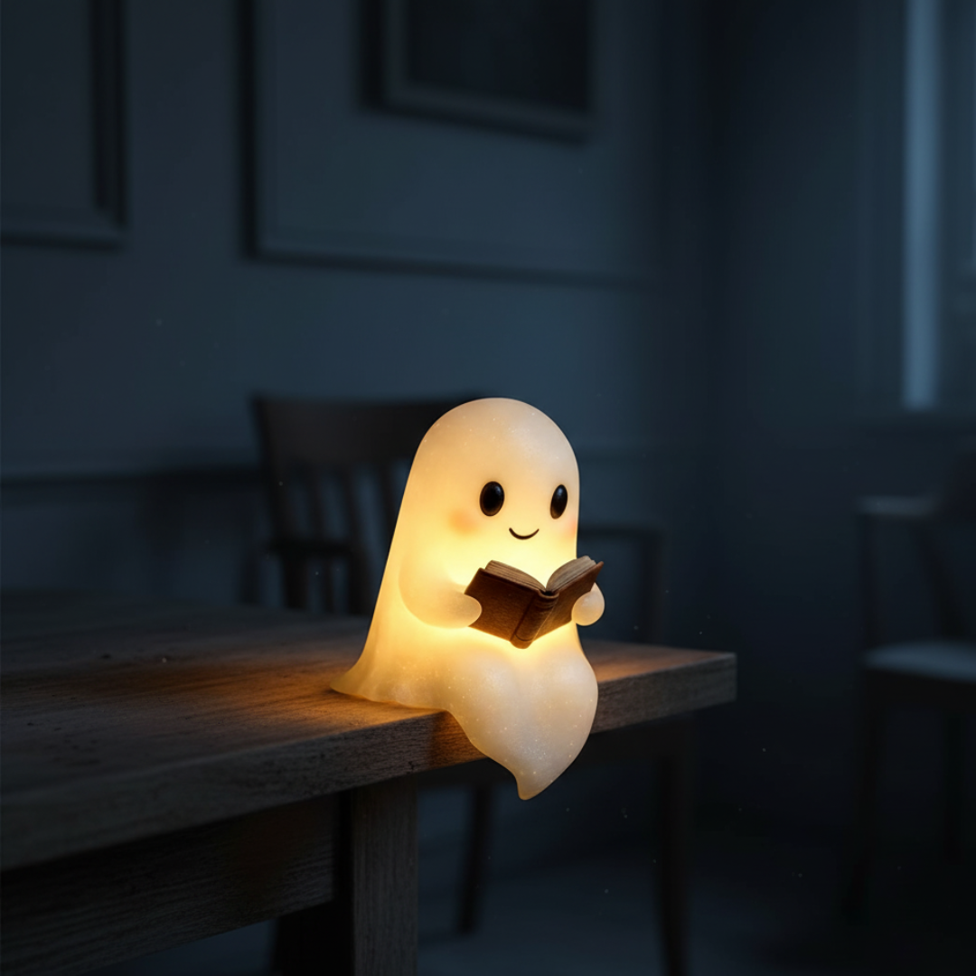 Cute Ghost Atmosphere Lamp - The Final Touch Your Halloween Room Is Missing