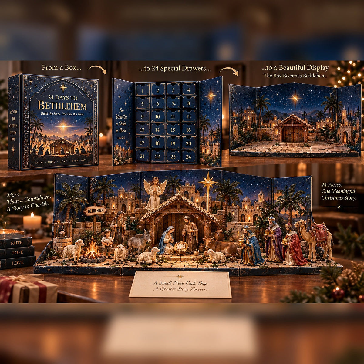 🔥No way！last 3 days！24 Days to Bethlehem — Build the Story. One Day at a Time.