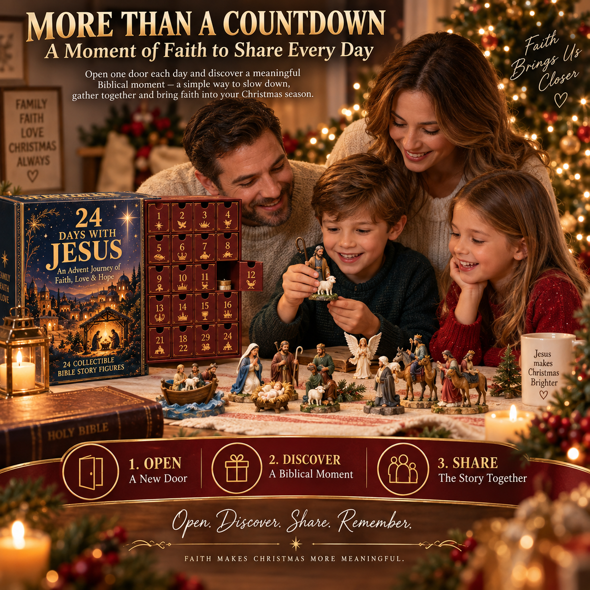 24 Days. 24 Biblical Moments-One Story That Changed the World