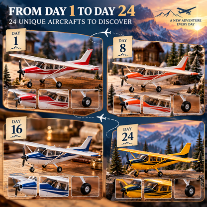 ✈️ Ready to Take Flight?! 🎄 2026 Aviation Adventures Advent Calendar – 24 Days of Flying Dreams & Collectible Surprises!