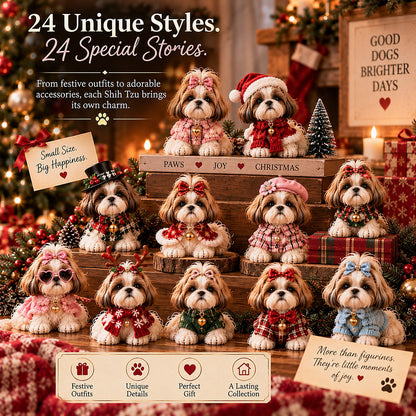 24 Days of Shih Tzu Fashion Club – The Cutest Christmas Countdown for Shih Tzu Lovers 🎀🐾