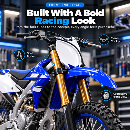 🔥Last day 50% 🏁 DIY Motocross Dirt Bike Model Kit – Build & Display 🏍️