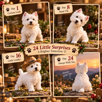🐾 24 Days of Westies — 24 Little Personalities, One Big Love