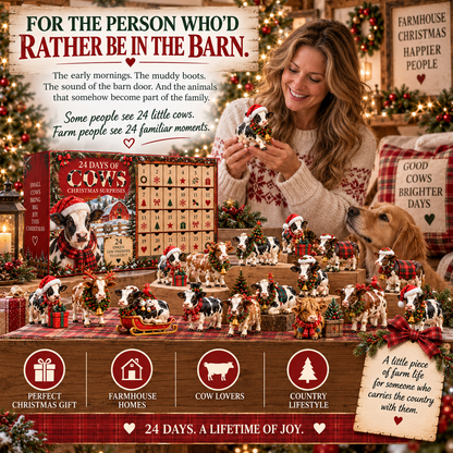 24 Days of Farmhouse Christmas – A Cow Lover’s Holiday Collection🐄❤️