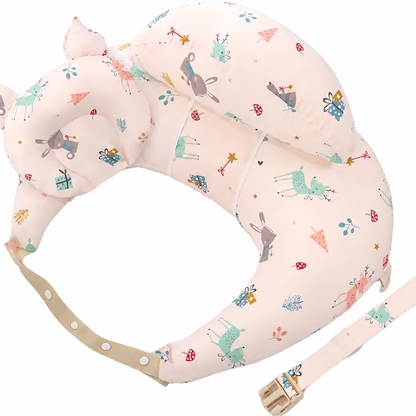 💗 Wearable Nursing Pillow – Wraparound Feeding Cushion with Adjustable Strap