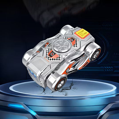 2-in-1 Fidget Spinner Mechanical Dog, Wind-Up Mecha Transforming Toy