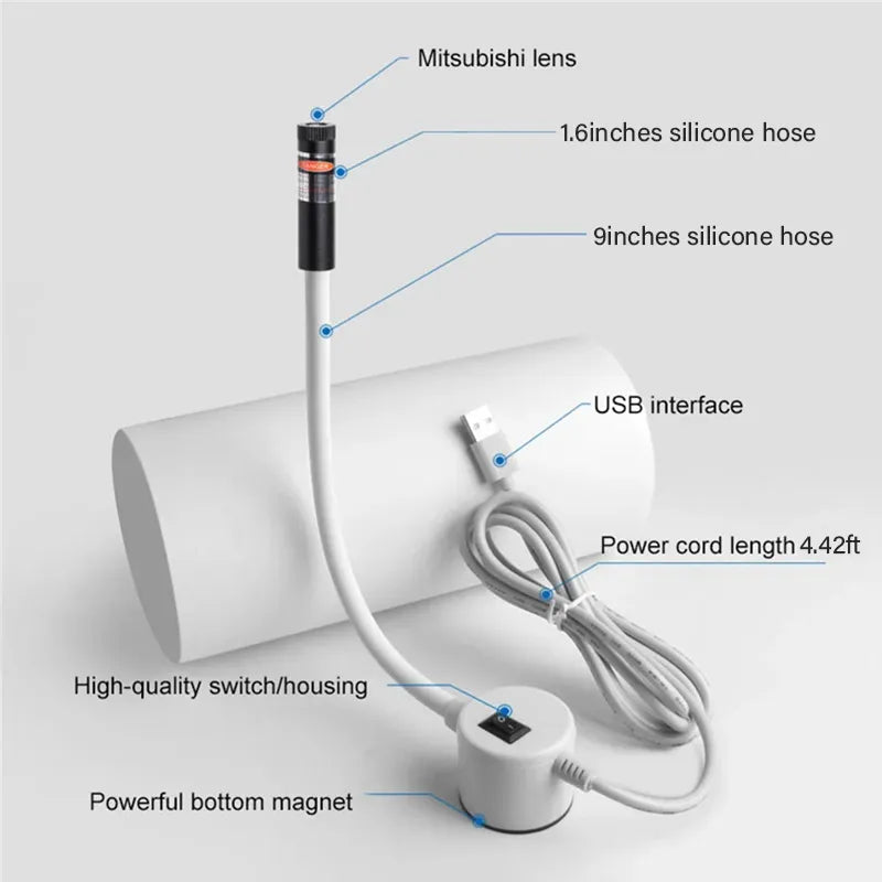 🔥2026 Must-Have Sewing Accessory — Magnetic Quilting Laser Guide for Perfect Stitches