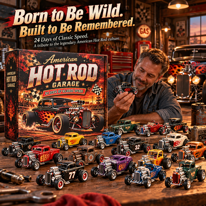 🏁24 Days of Hot Rod Legends – A Classic American Car Collector's Dream
