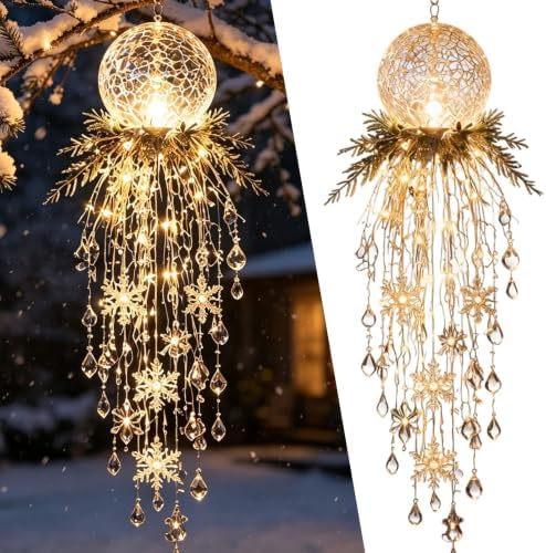 🎄 Crystal Cascade Christmas Light ✨