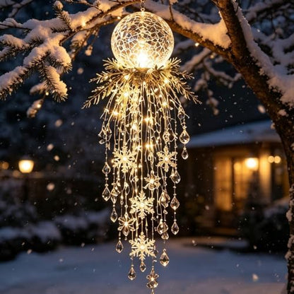 🎄 Crystal Cascade Christmas Light ✨