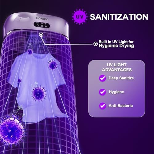👕 Portable Clothes Dryer – 600W Compact Dryer for Apartments & Travel