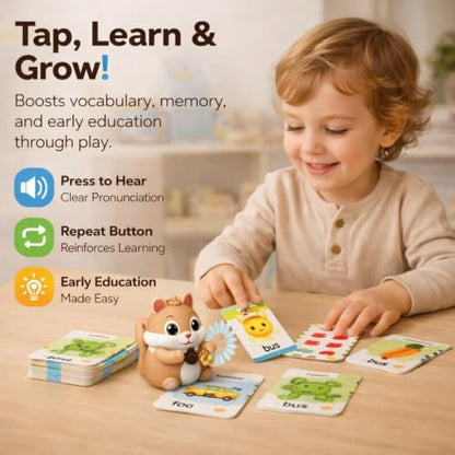🎁 LAST DAY 50% OFF-Phonics Learning Toy with Reader Squirrel🐿️