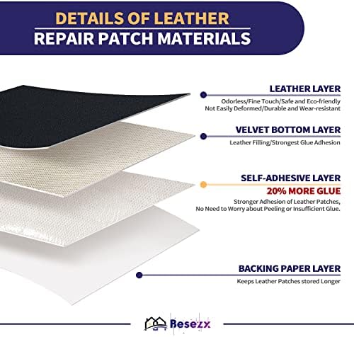 🛋️ Leather Repair Patch Tape – Self-Adhesive Repair for Furniture & Car Seats