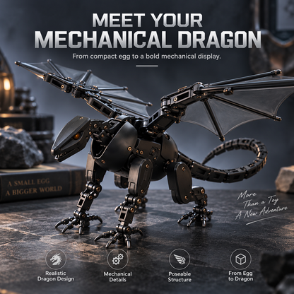 🐲DragonMorph – Egg to Dragon Transforming Mechanical Toy