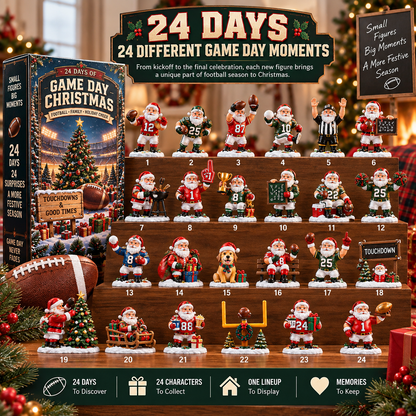🏈🎄 24 Days of Game Day Christmas – Football Holiday Collection