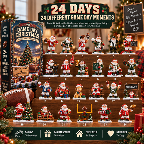 🏈🎄 24 Days of Game Day Christmas – Football Holiday Collection