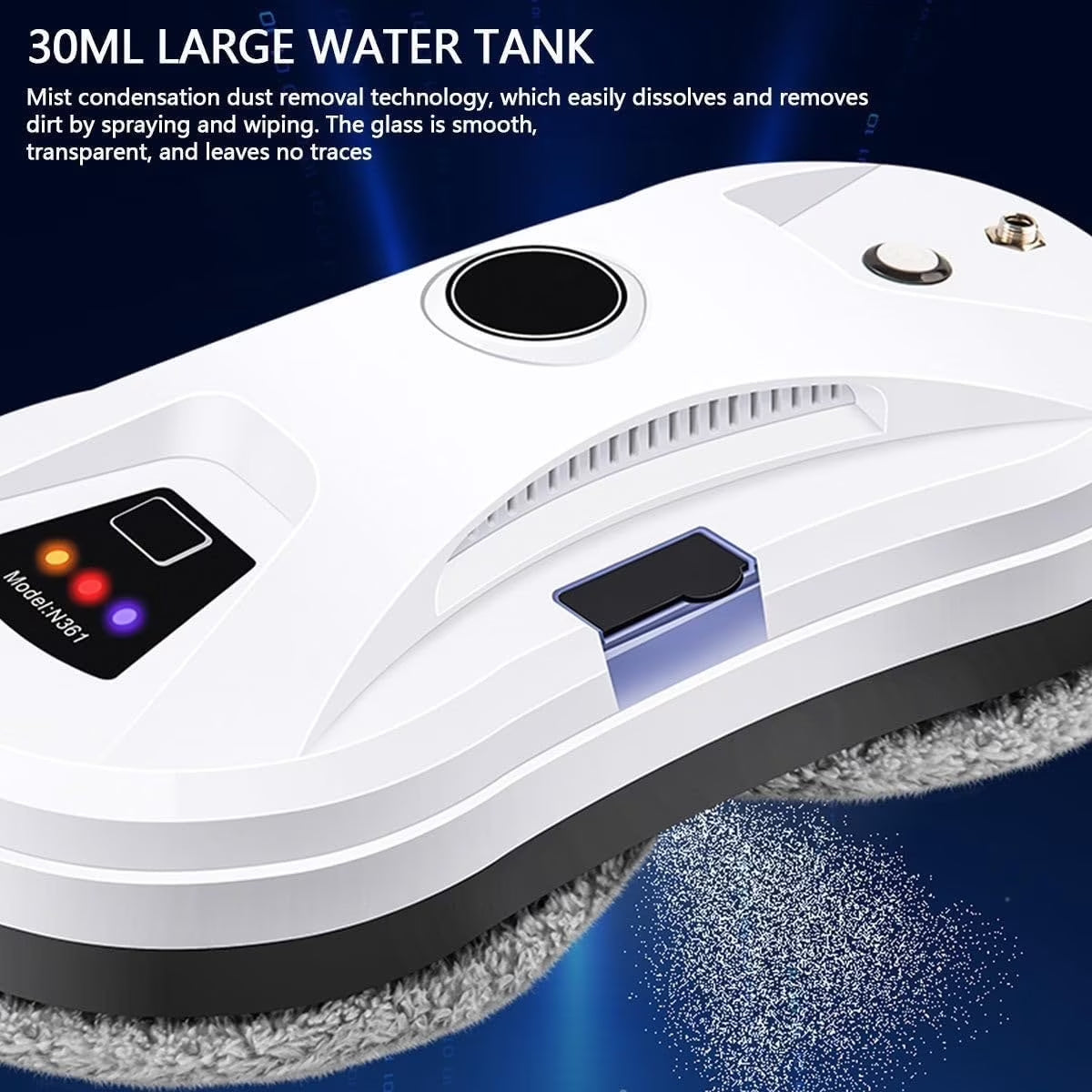 Smart Spray Window Washing Robot For Glass Cleaning