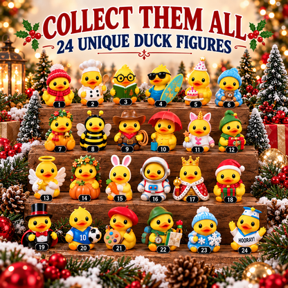 🦆24-Day 3D Duck Magic Christmas Advent Calendar