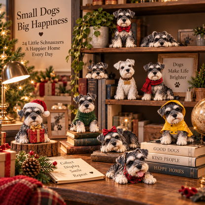 24 Days of Schnauzer Love – A Little Bearded Friend Every Day