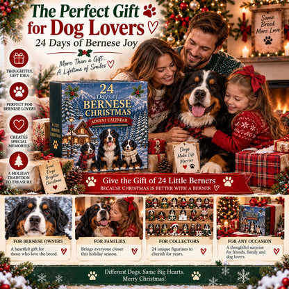 🐾 Ready for 24 Days of Berner Happiness?! 🎄 2026 Bernese Mountain Dog Advent Calendar – 24 Fluffy Christmas Surprises!