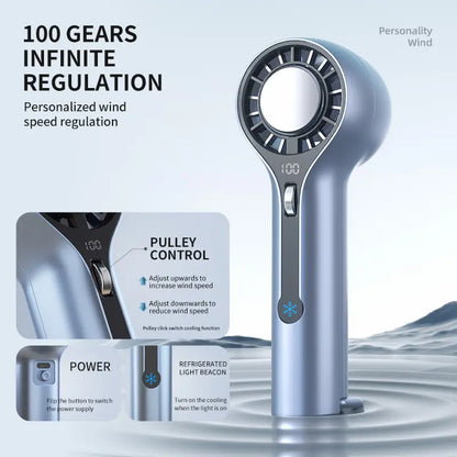 Portable Fan Cooling Fan with 100 Adjustable Speed