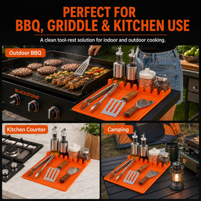 Premium Silicone BBQ Spatula Tools Mat