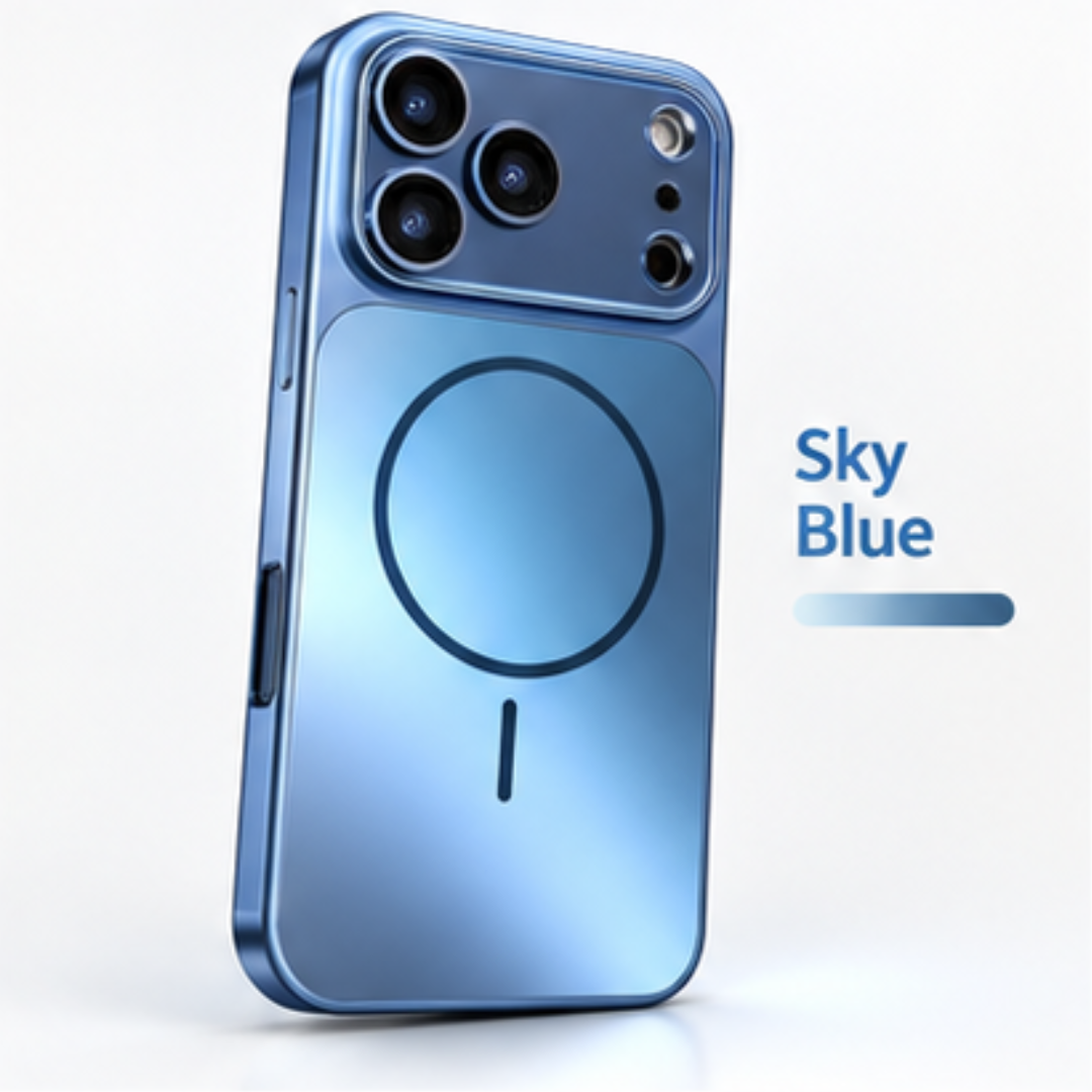 Luxury Metallic MAGNETIC Case with Full Camera Protection