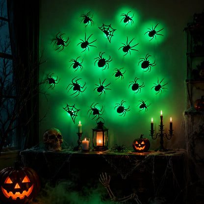 🦇Light Up Your Walls with Halloween Bat Atmosphere Decor