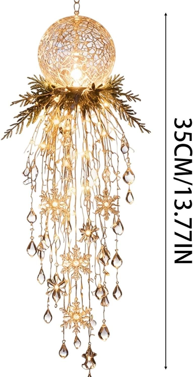 🎄 Crystal Cascade Christmas Light ✨