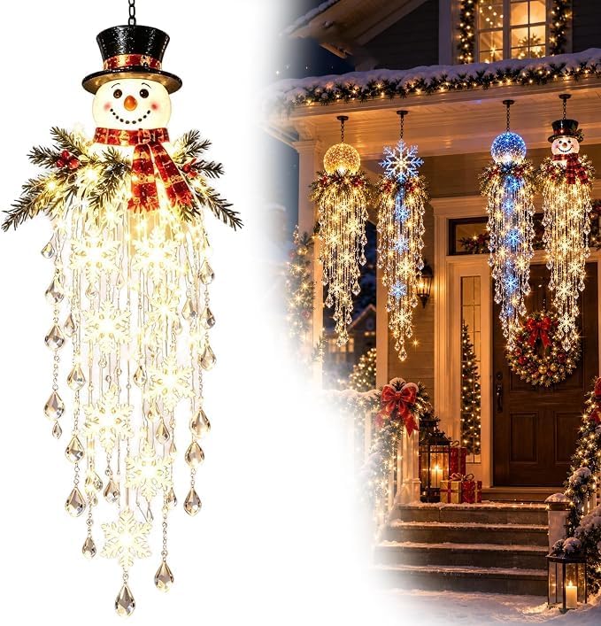 🎄 Crystal Cascade Christmas Light ✨