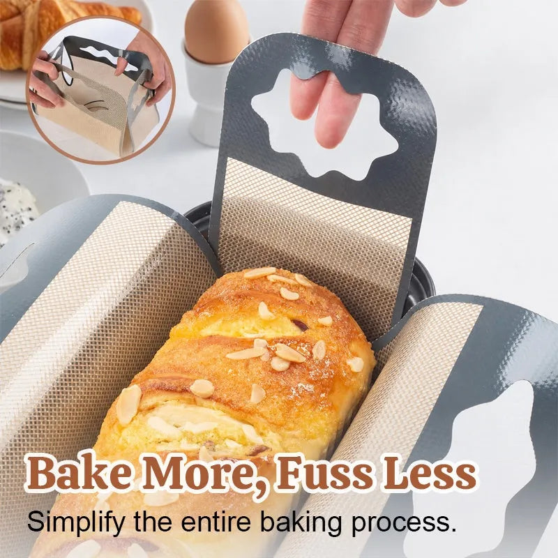 🥐Cross‑Shape Food‑Safe Baking Liner, Simple Clean‑Up Alternative To Disposable Parchment Paper