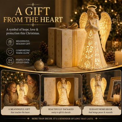 🪽Last Day 50% OFF✨ Angel Christmas Guardian Light – A Symbol of Hope, Love & Protection