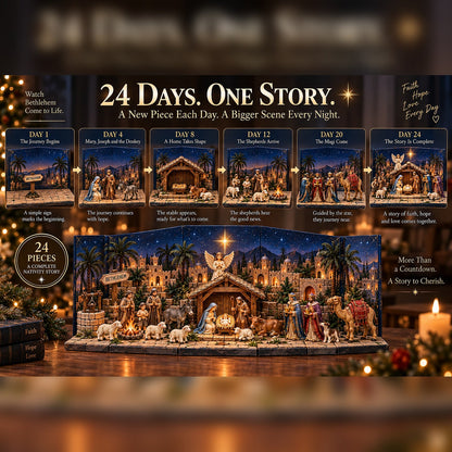 🔥No way！last 3 days！24 Days to Bethlehem — Build the Story. One Day at a Time.